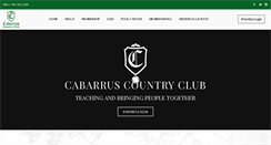 Desktop Screenshot of cabarruscc.org